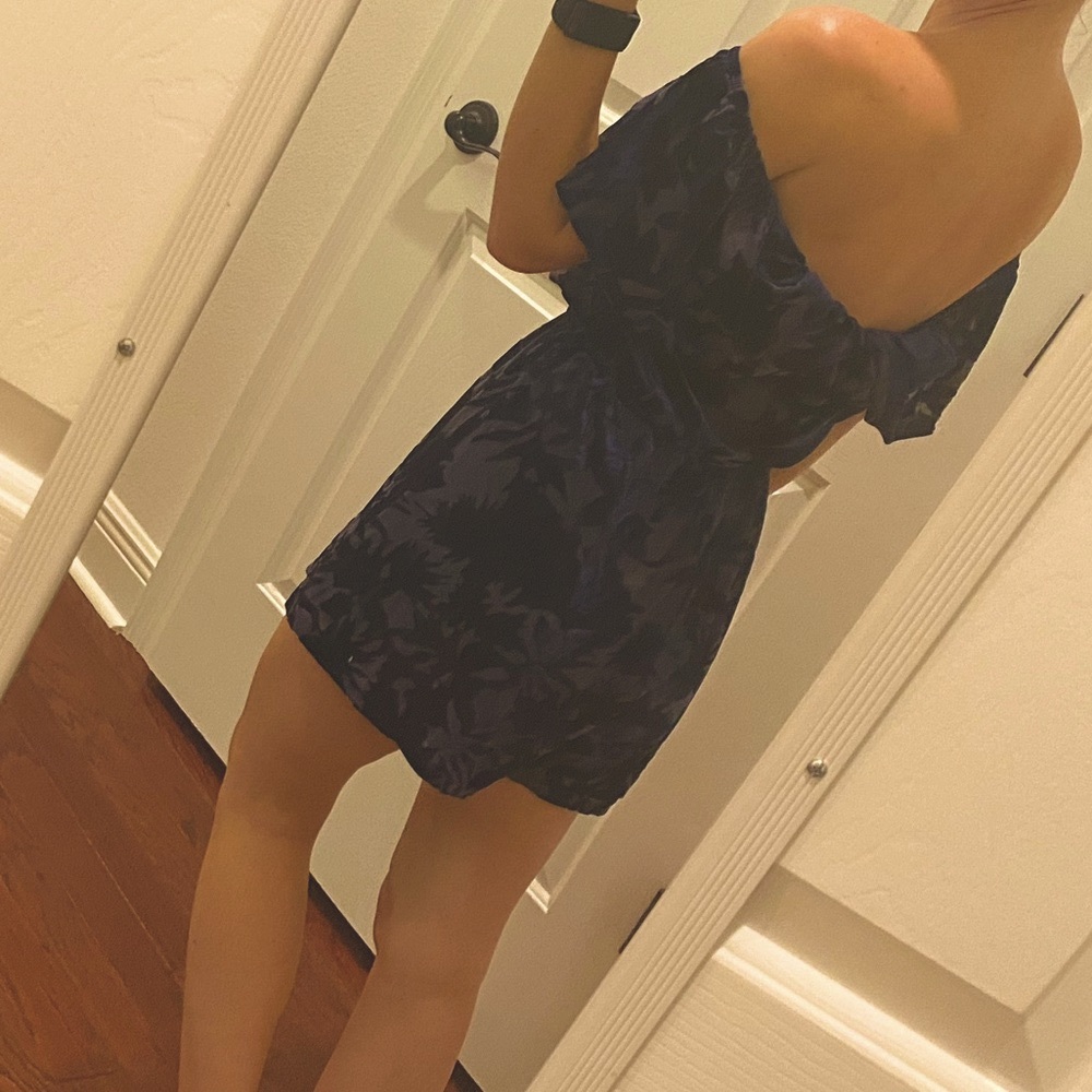 Lulus off the shoulder dress/romper